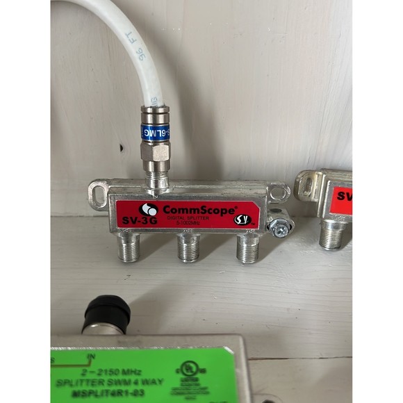 Bundle Digital Splitters 2 3 4 & 9 Port Configurations Antronix Swim CommScope - Picture 4 of 7